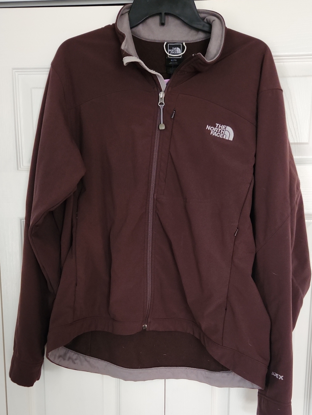 The North Face Brown Apex Bionic Full Zip Jacket Women’s XL Brown Soft shell